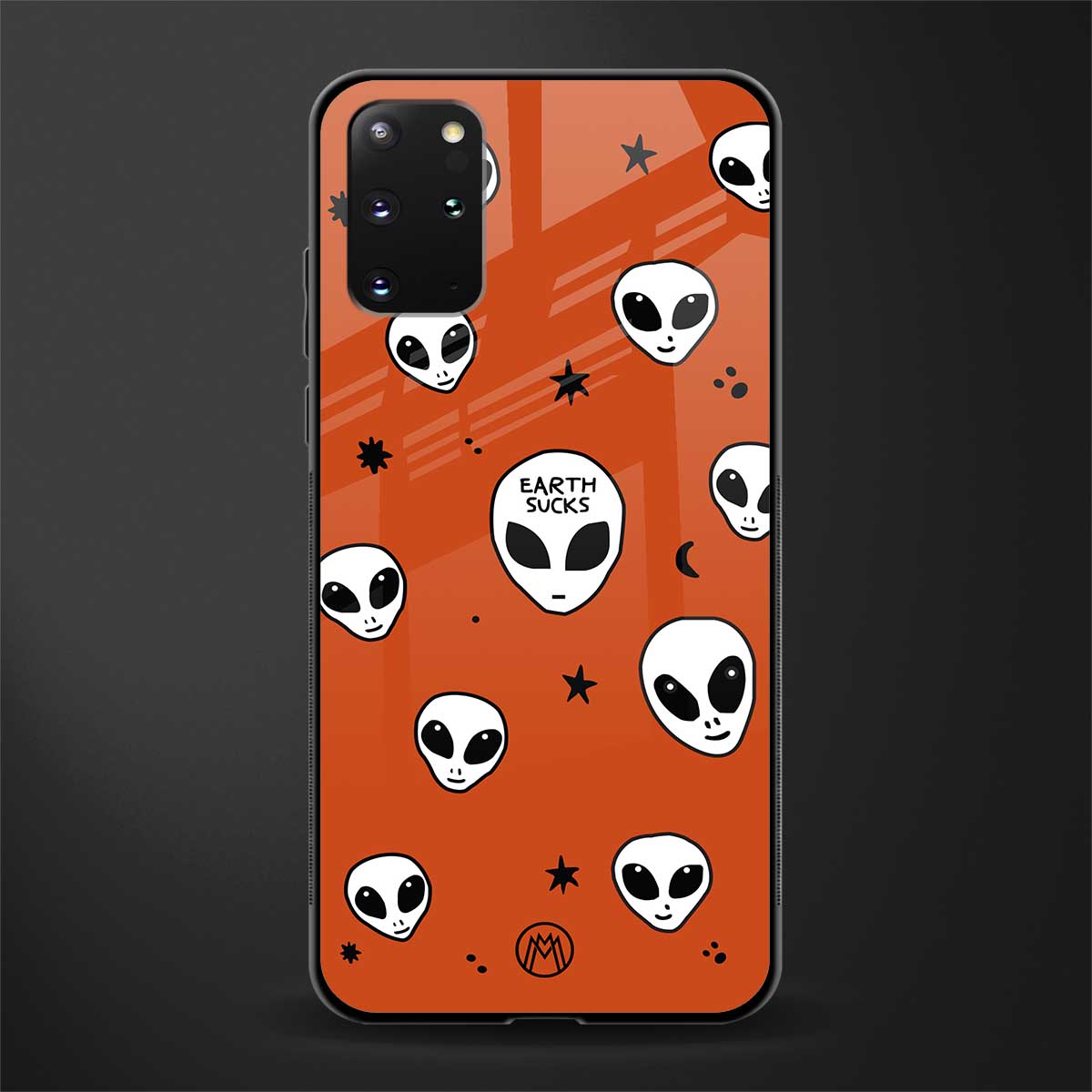 earth sucks glass case for samsung galaxy s20 plus image