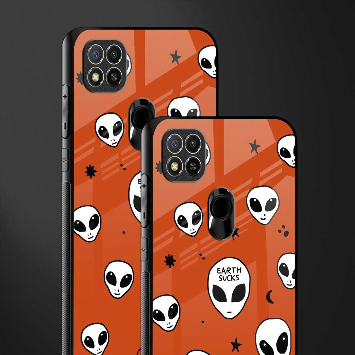 earth sucks glass case for redmi 9c image-2