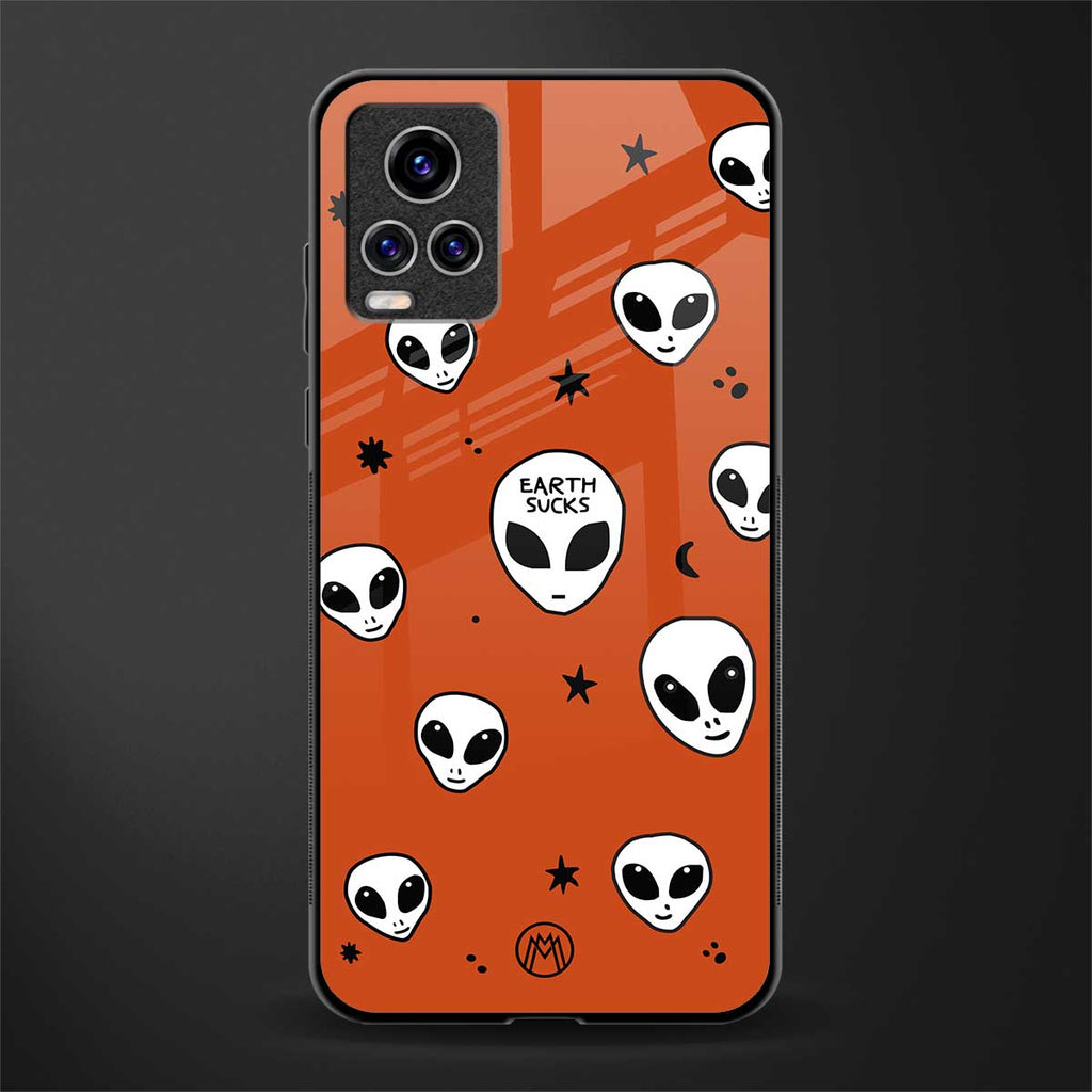 earth sucks glass case for vivo v20 pro image