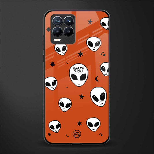 earth sucks glass case for realme 8 4g image