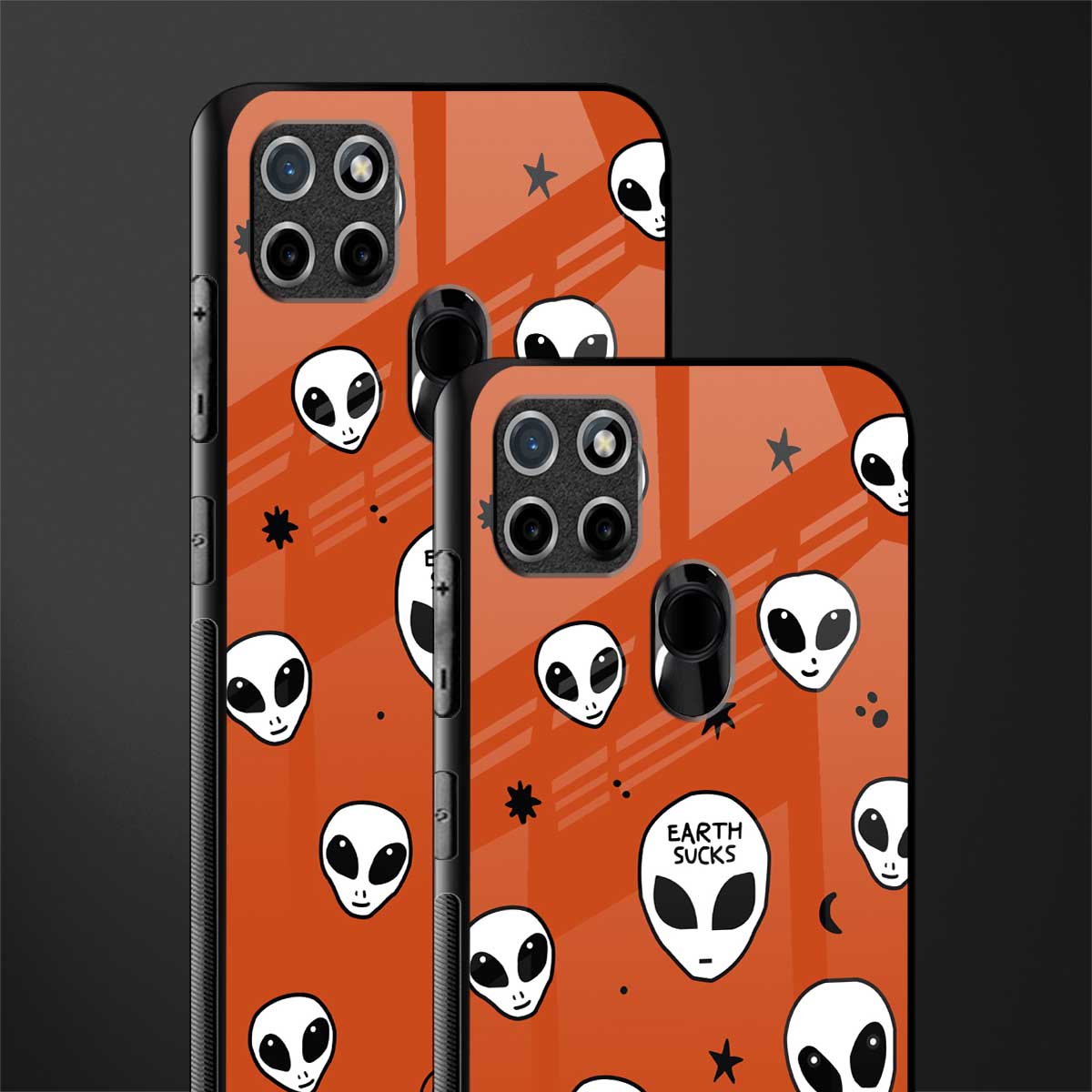 earth sucks glass case for realme c21 image-2