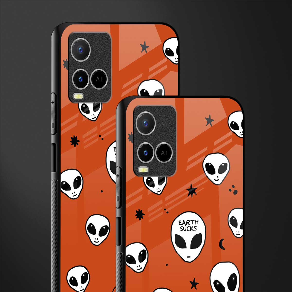 earth sucks glass case for vivo y33s vivo y33t image-2