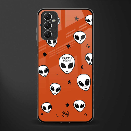 earth sucks glass case for samsung galaxy m52 5g image