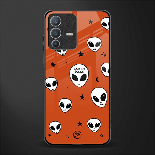 earth sucks glass case for vivo v23 pro 5g image