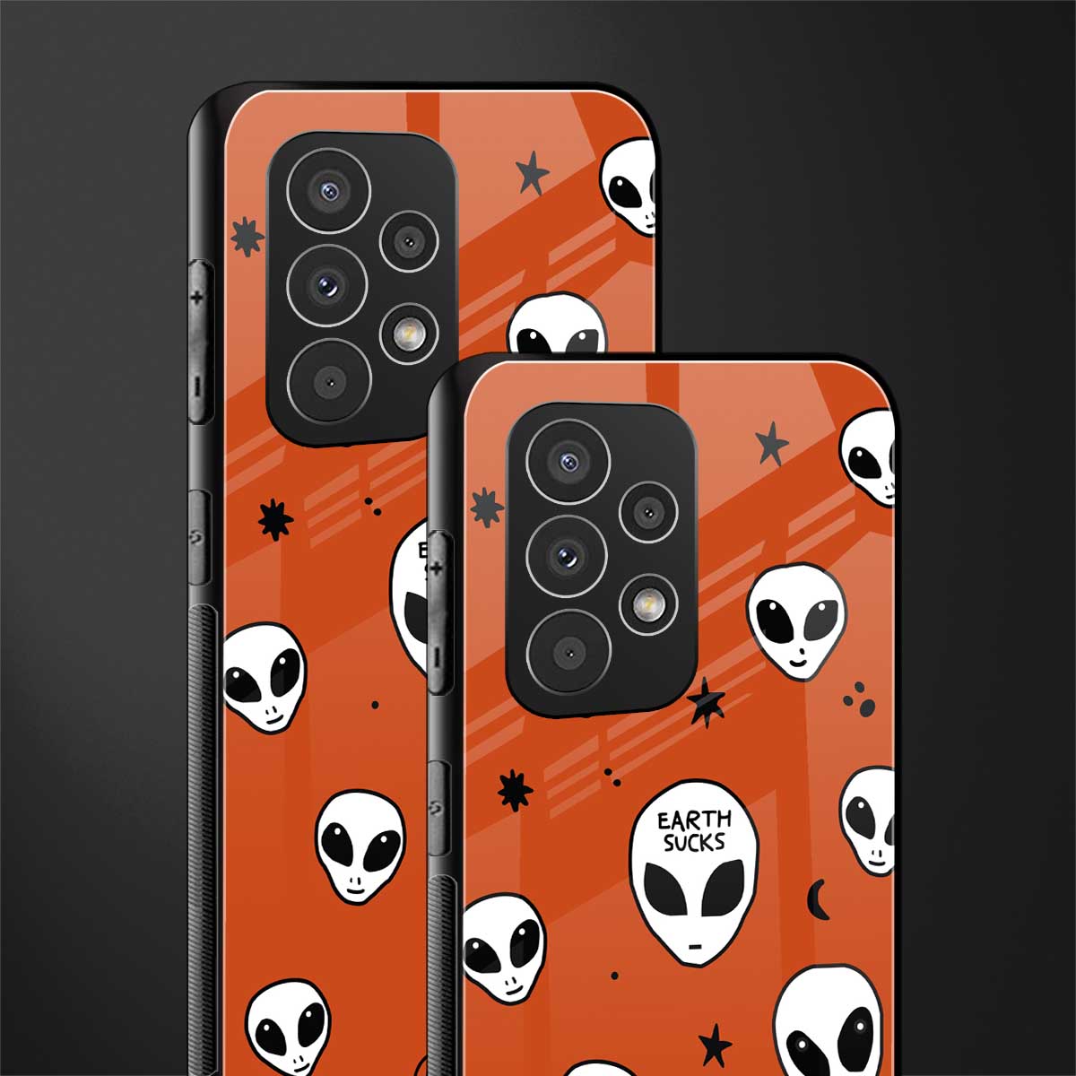 earth sucks back phone cover | glass case for samsung galaxy a53 5g