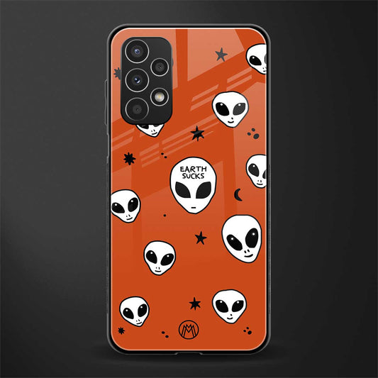 earth sucks back phone cover | glass case for samsung galaxy a13 4g