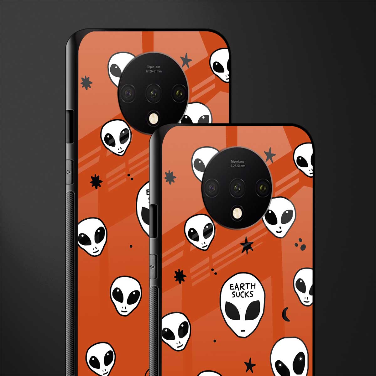 earth sucks glass case for oneplus 7t image-2