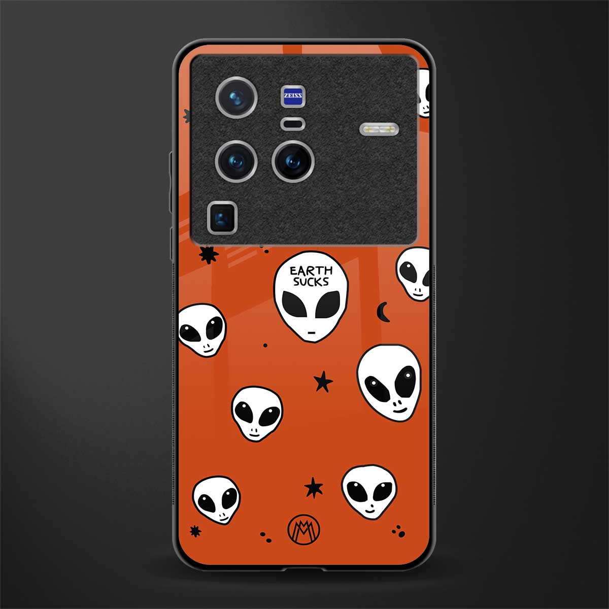 earth sucks glass case for vivo x80 pro 5g image