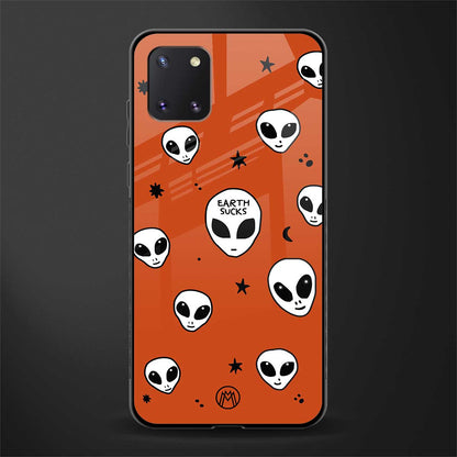 earth sucks glass case for samsung a81 image