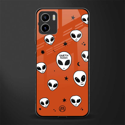 earth sucks back phone cover | glass case for vivo y72