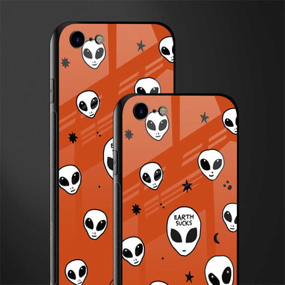 earth sucks glass case for iphone 8 image-2