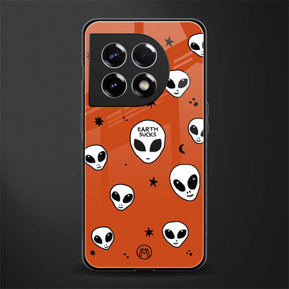 earth sucks back phone cover | glass case for oneplus 11