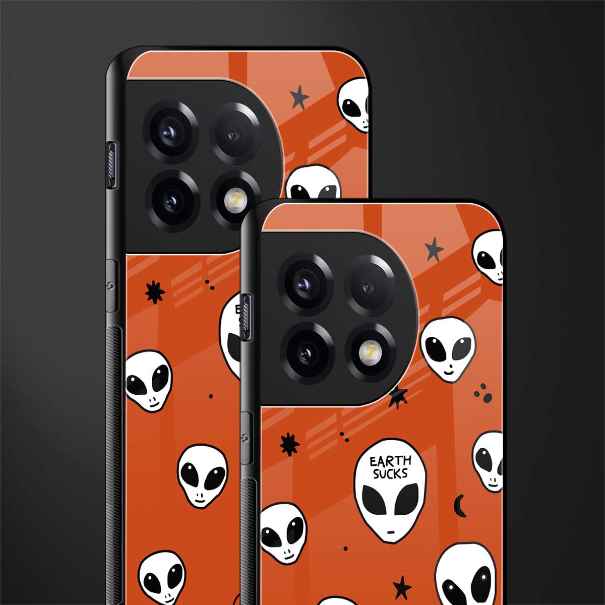 earth sucks back phone cover | glass case for oneplus 11r