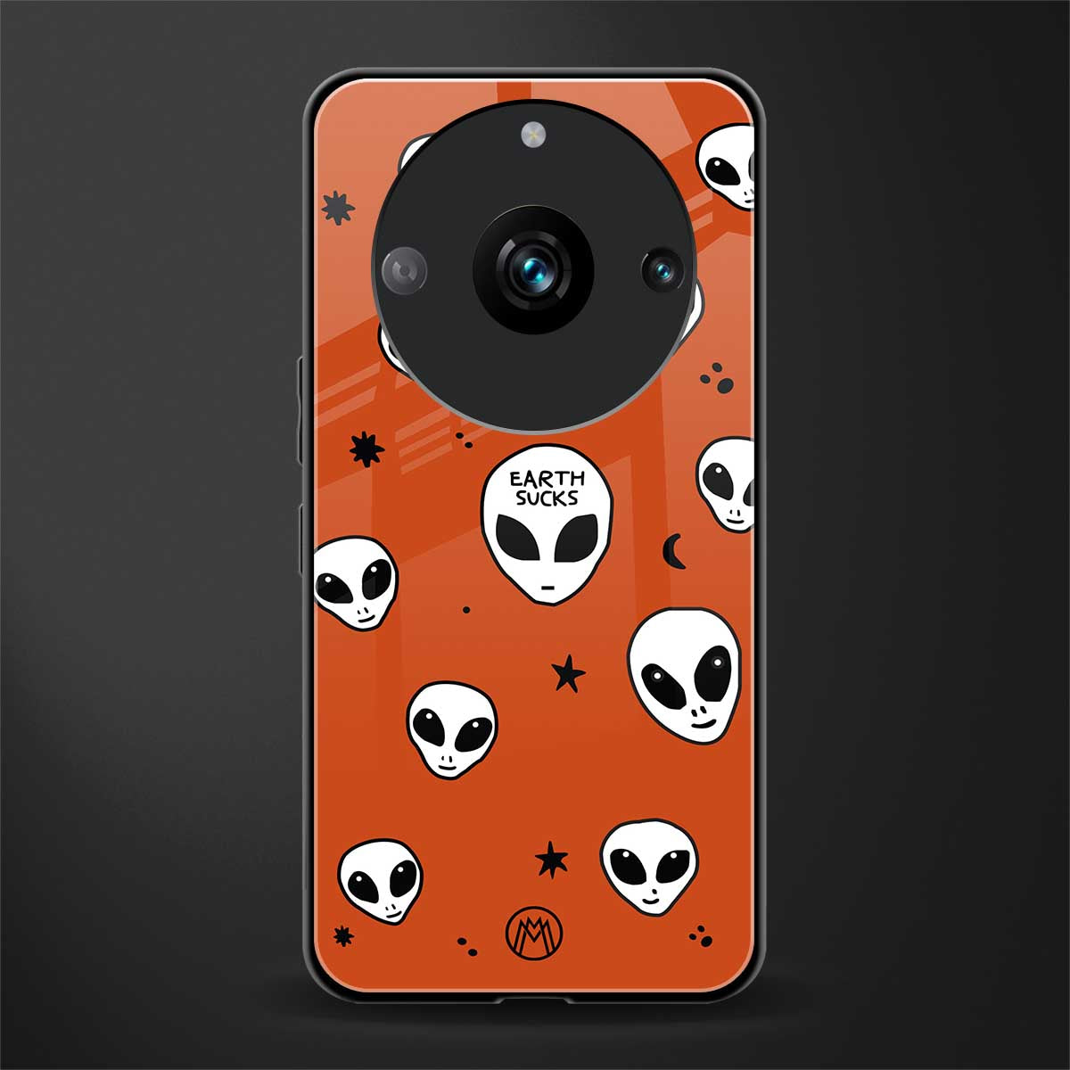 earth sucks back phone cover | glass case for realme 11 pro 5g