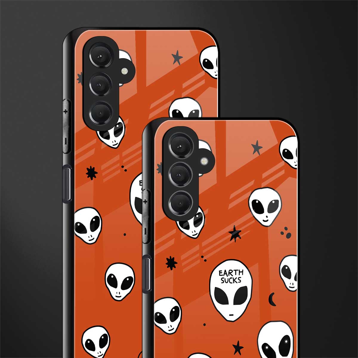 earth sucks back phone cover | glass case for samsun galaxy a24 4g