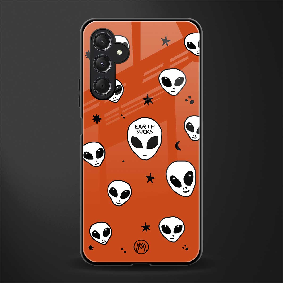 earth sucks back phone cover | glass case for samsun galaxy a24 4g