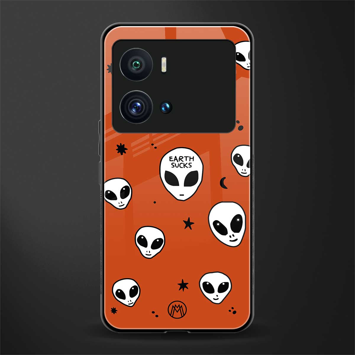 earth sucks back phone cover | glass case for iQOO 9 Pro