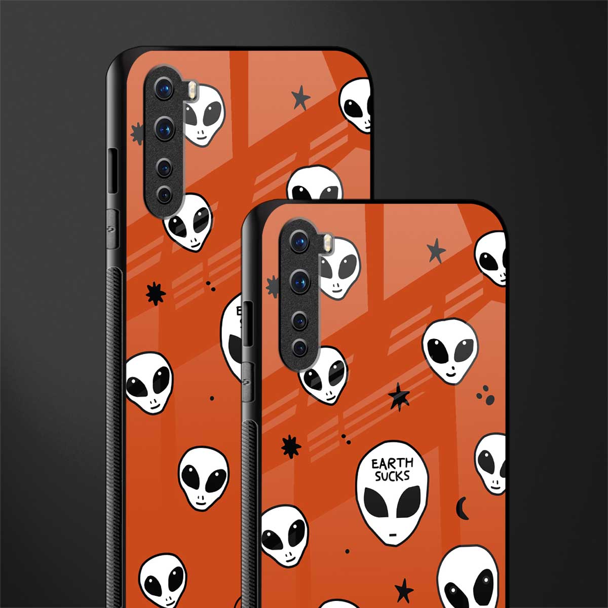 earth sucks glass case for oneplus nord ac2001 image-2