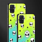 earth sucks neon edition glass case for samsung galaxy a71 image-2