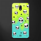 earth sucks neon edition glass case for redmi 8a image