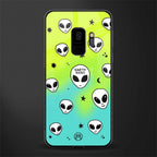 earth sucks neon edition glass case for samsung galaxy s9 image