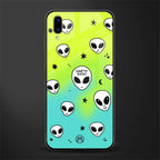 earth sucks neon edition glass case for vivo v11 pro image