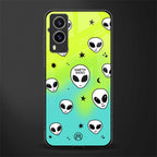 earth sucks neon edition glass case for vivo v21e 5g image