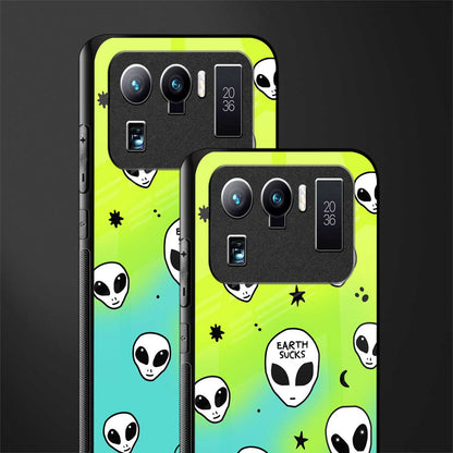 earth sucks neon edition glass case for mi 11 ultra 5g image-2