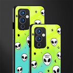 earth sucks neon edition back phone cover | glass case for oneplus 9