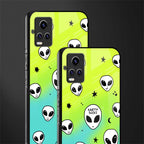 earth sucks neon edition back phone cover | glass case for vivo v21e 4g
