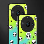 earth sucks neon edition back phone cover | glass case for realme 11 pro 5g