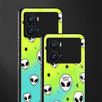 earth sucks neon edition back phone cover | glass case for iQOO 9 Pro