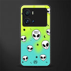 earth sucks neon edition back phone cover | glass case for iQOO 9 Pro