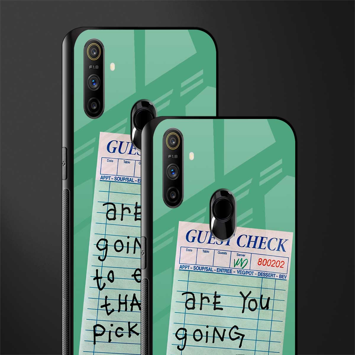 eat that pickle glass case for realme narzo 20a image-2