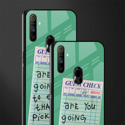 eat that pickle glass case for realme narzo 20a image-2
