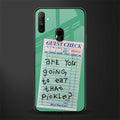 eat that pickle glass case for realme narzo 10a image
