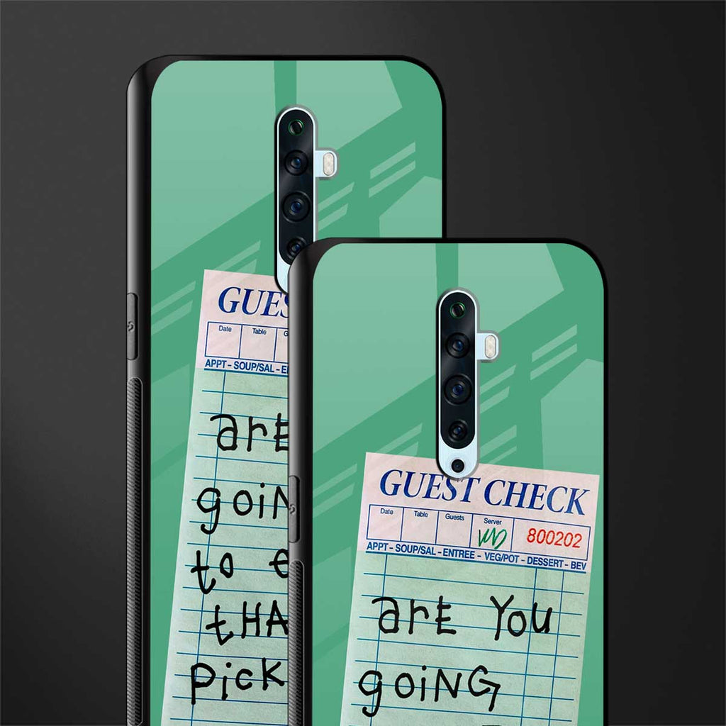eat that pickle glass case for oppo reno 2f image-2