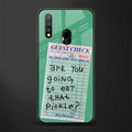 eat that pickle glass case for vivo y19 image