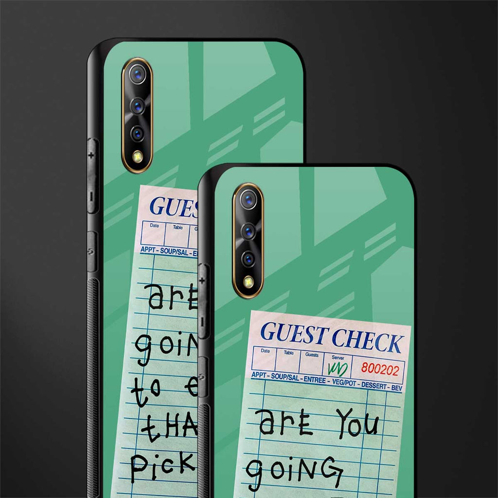 eat that pickle glass case for vivo s1 image-2