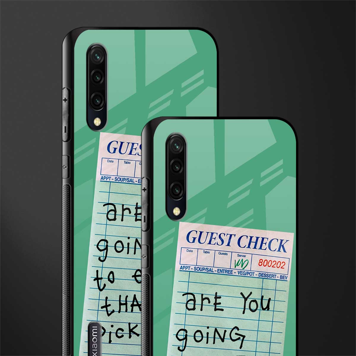 eat that pickle glass case for mi a3 redmi a3 image-2