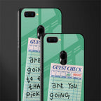 eat that pickle glass case for oppo a7 image-2