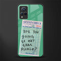 eat that pickle glass case for vivo v21 5g image