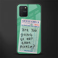 eat that pickle glass case for samsung galaxy s10 lite image