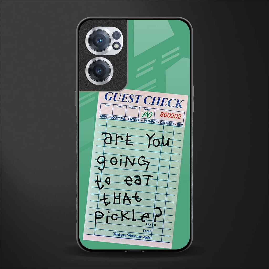 eat that pickle glass case for oneplus nord ce 2 5g image