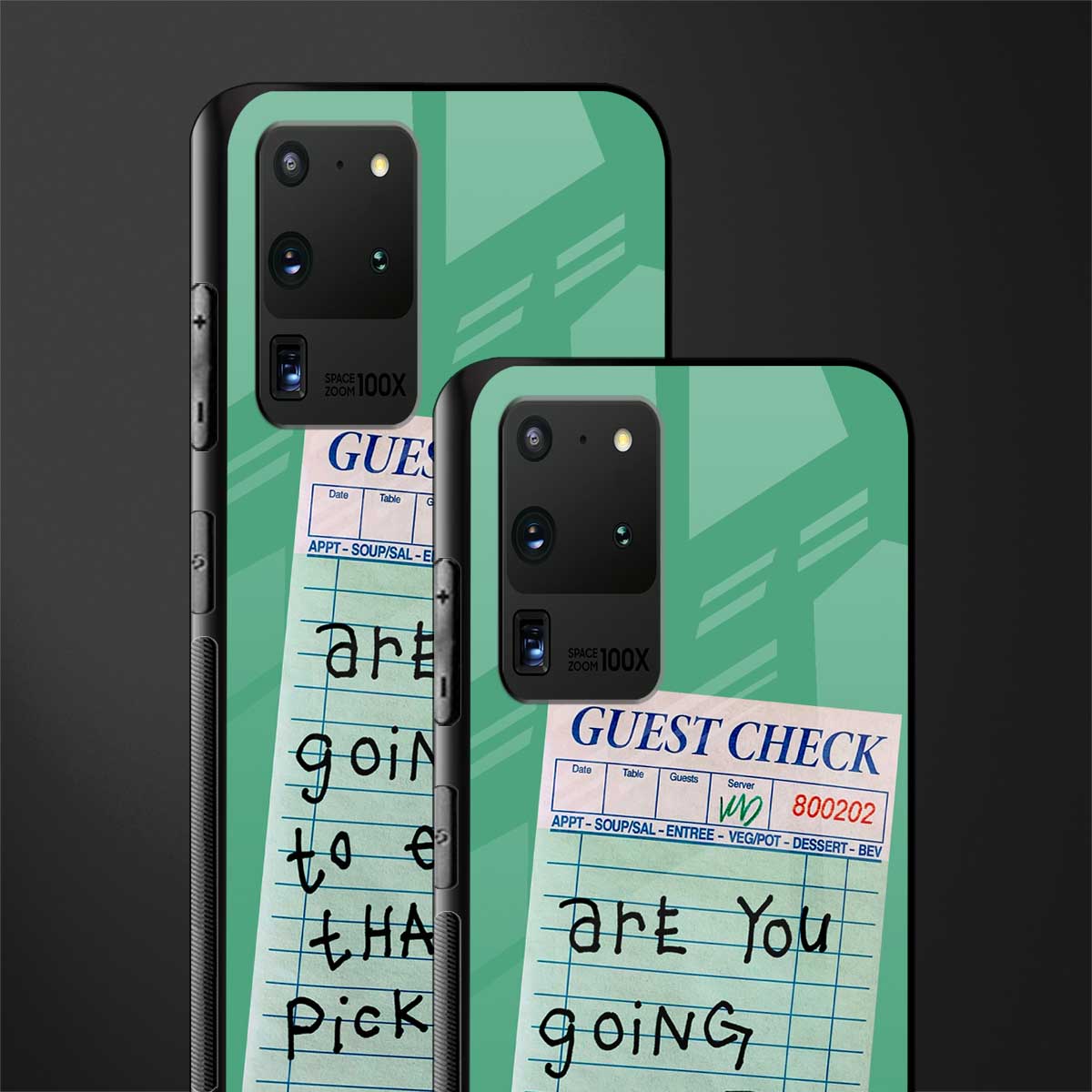 eat that pickle glass case for samsung galaxy s20 ultra image-2