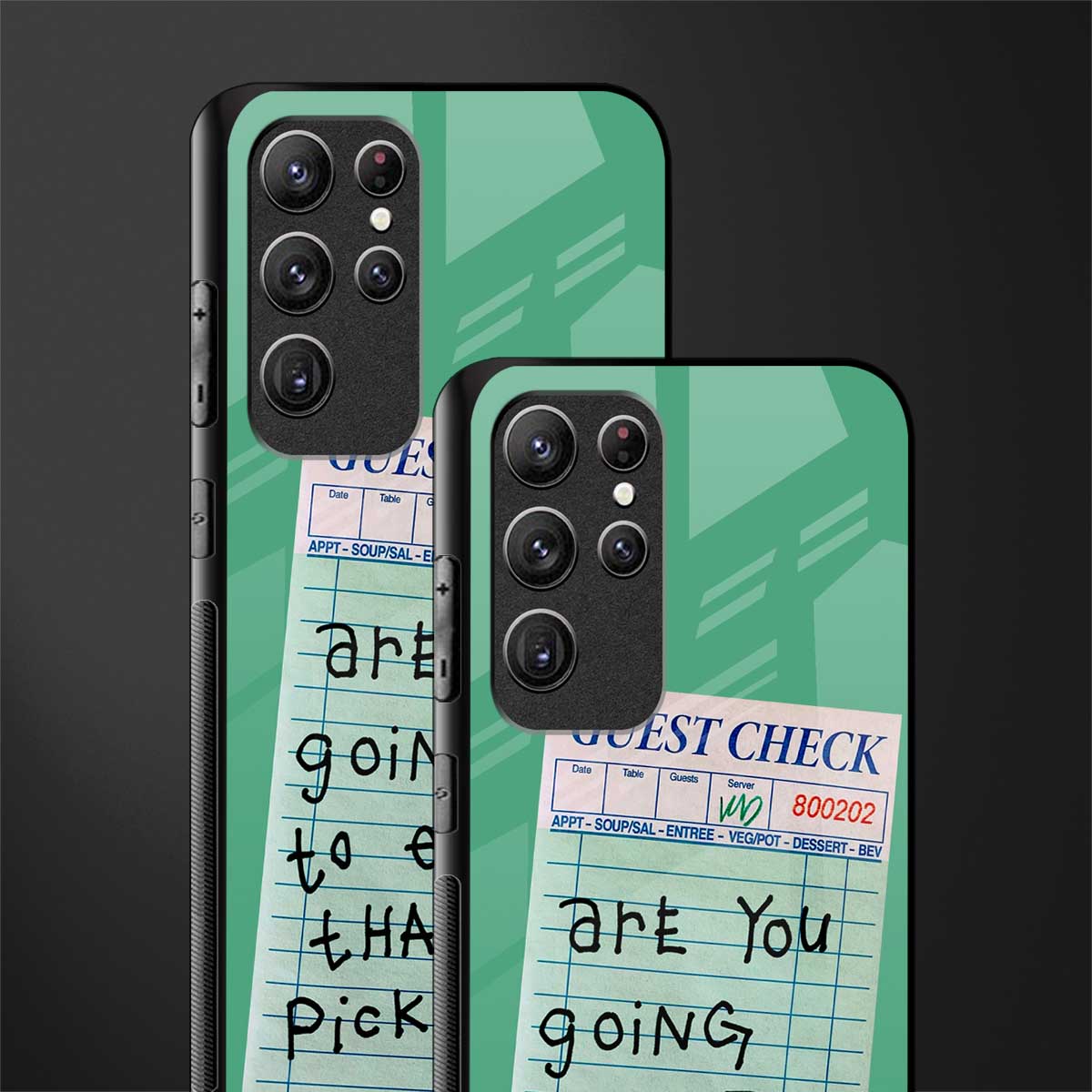 eat that pickle glass case for samsung galaxy s22 ultra 5g image-2