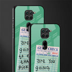 eat that pickle glass case for redmi note 9 image-2