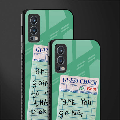 eat that pickle glass case for oneplus nord 2 5g image-2
