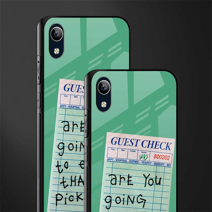 eat that pickle glass case for vivo y91i image-2