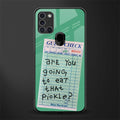 eat that pickle glass case for samsung galaxy a21s image